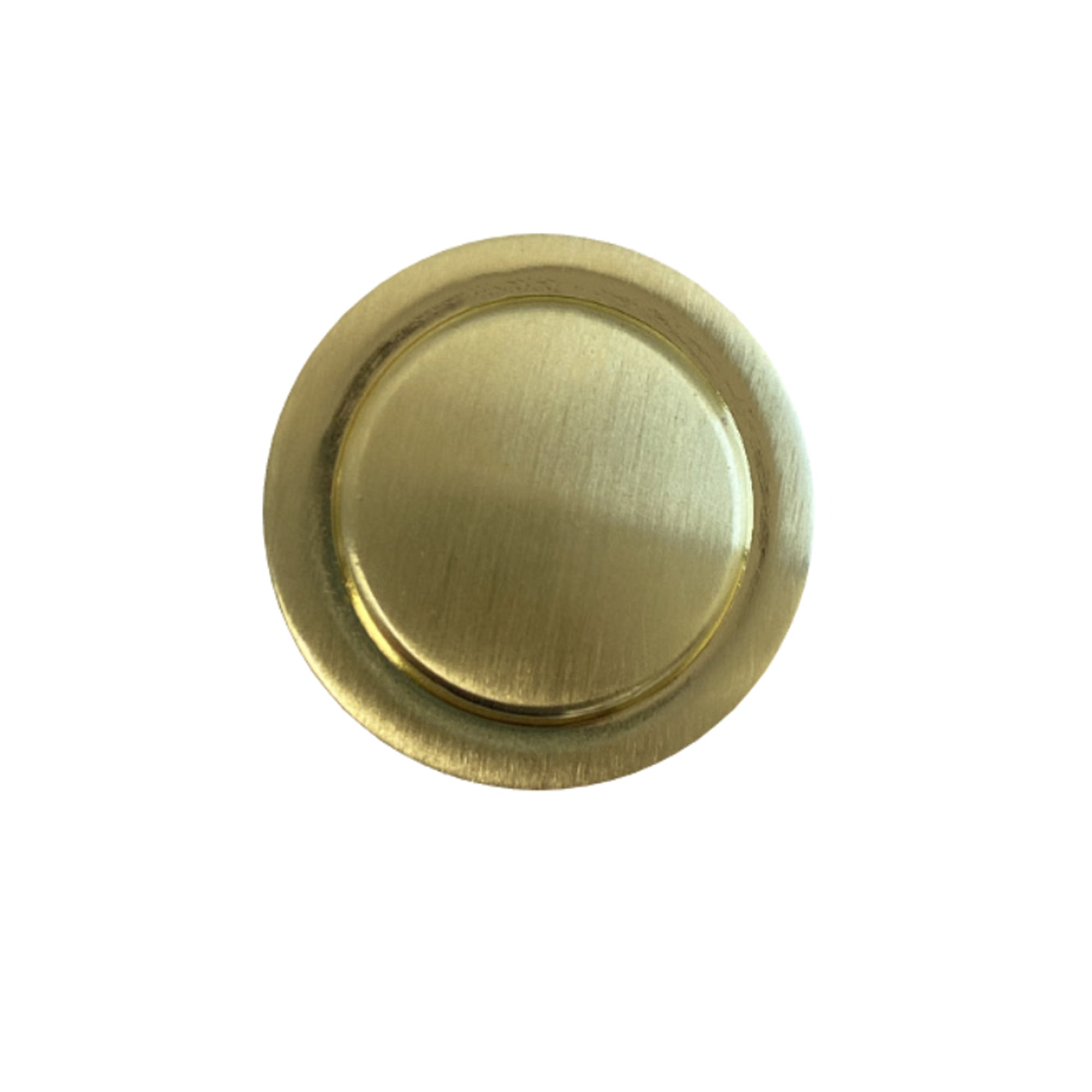 Gold 1-1/4" round cabinet hardware